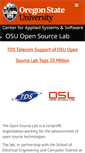 Mobile Screenshot of osuosl.org